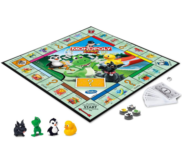 Hasbro Monopoly Junior - 175891 - zdjęcie 3
